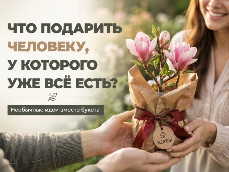 Что подарить человеку, у которого уже всё есть?