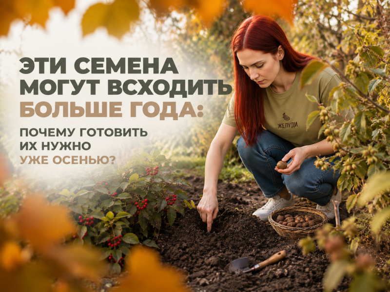 Эти семена могут всходить больше года: почему готовить их нужно уже осенью