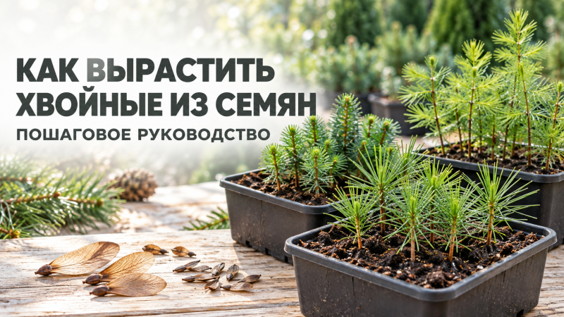 Как вырастить хвойные из семян: стратификация, посев и главные ошибки
