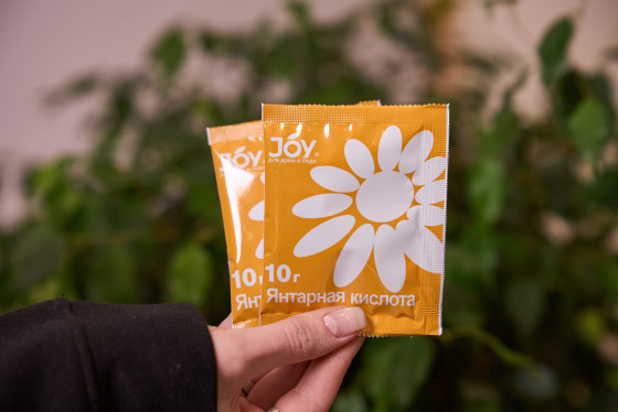 Янтарная кислота JOY 10 г 