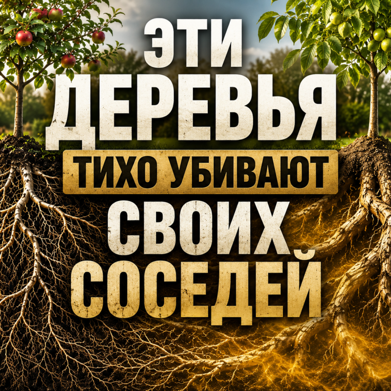 Тайная война на даче: Какие деревья нельзя сажать рядом друг с другом