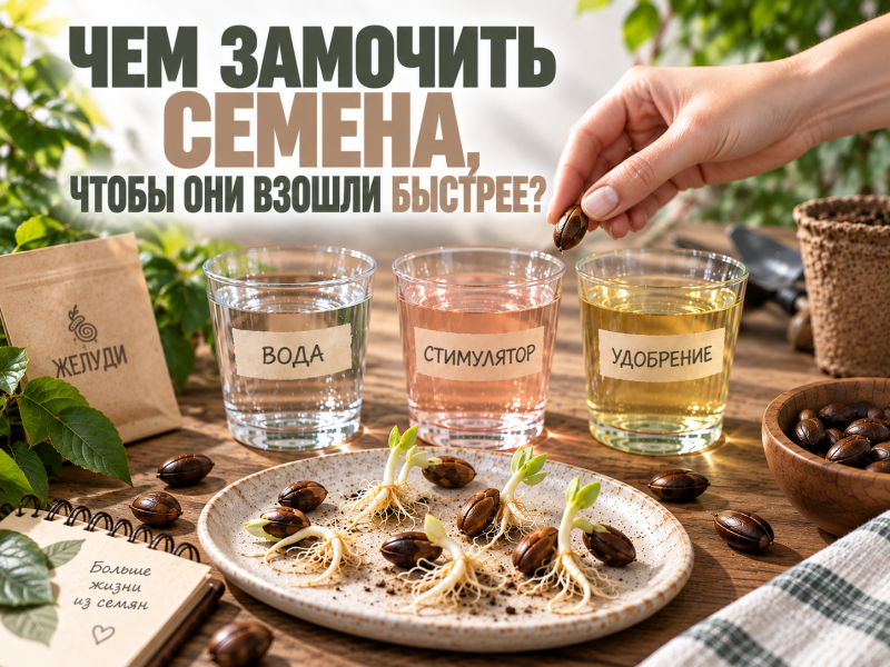 Правда ли удобрения ускоряют всходы? 