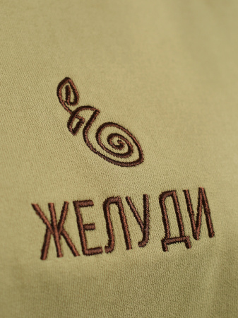 Футболка "Желуди", хакки